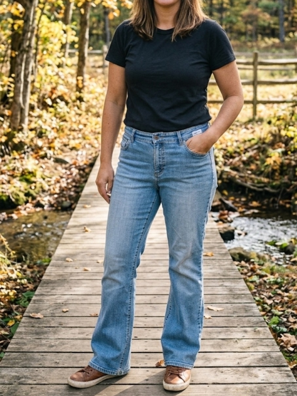 Duck Head Light Blue Flare Jeans